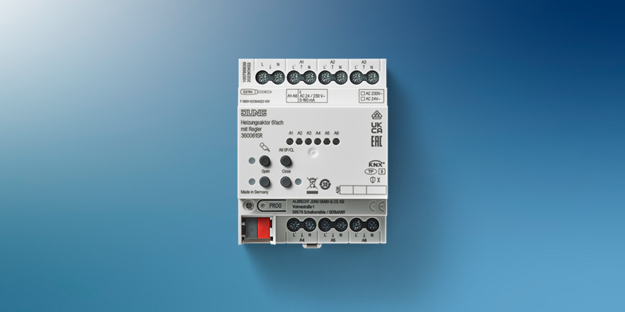 KNX Heizungsaktor 6-fach bei Elektro Mayer in Flintsbach