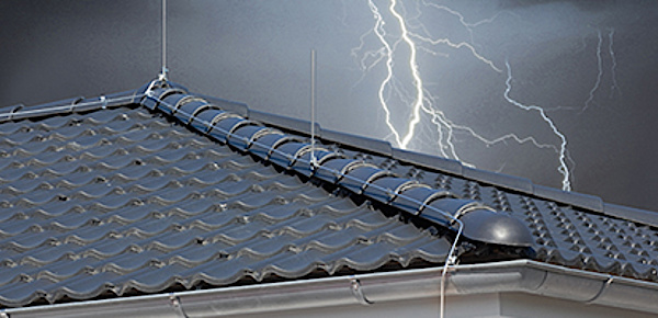 Äußerer Blitzschutz bei Elektro Mayer in Flintsbach