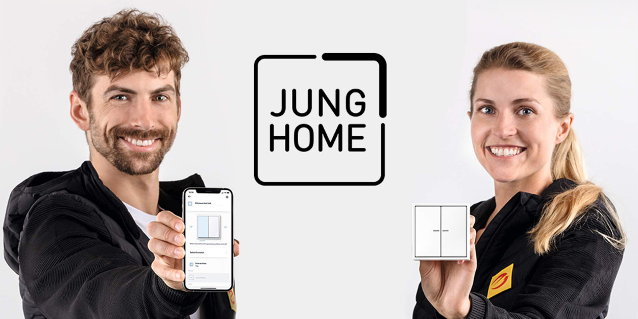 JUNG HOME bei Elektro Mayer in Flintsbach